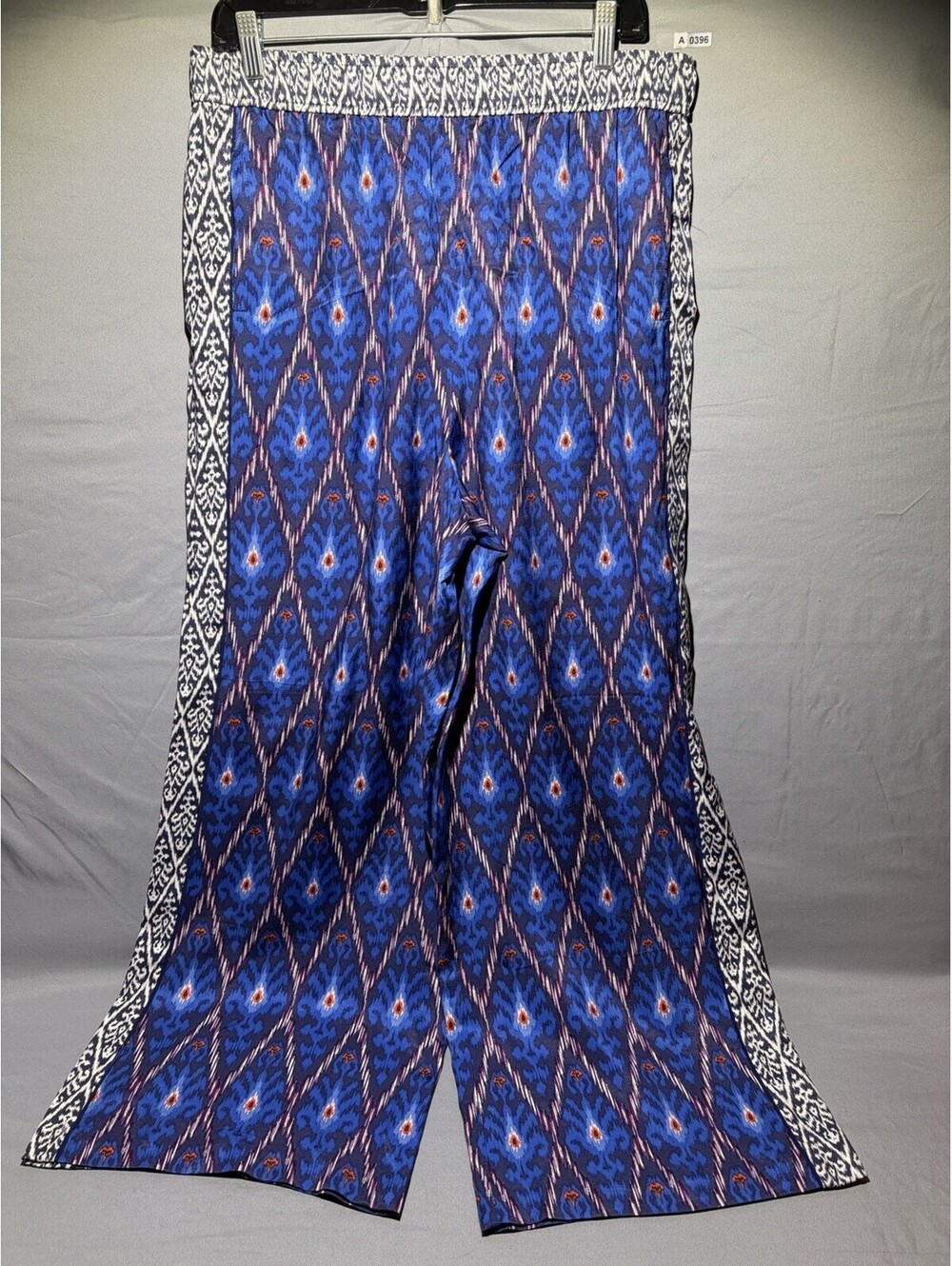 Anthropologie Vale Mixed Print Wide Leg Pants Multicolor Womens Large